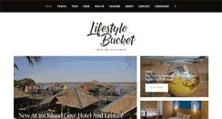 Desktop Screenshot of lifestylebucket.com
